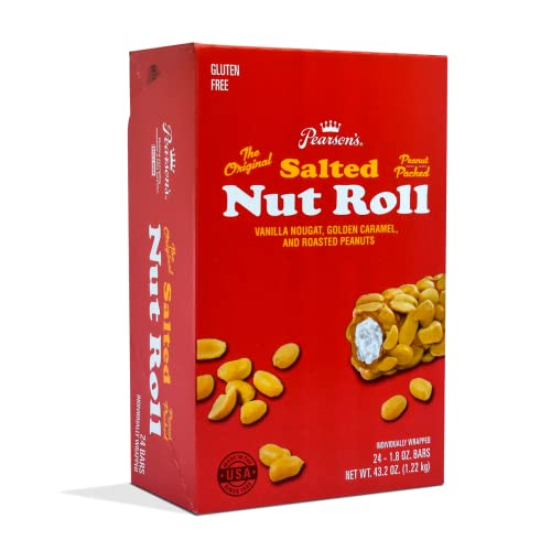 Pearson's Original Salted Nut Roll, 24 Bars