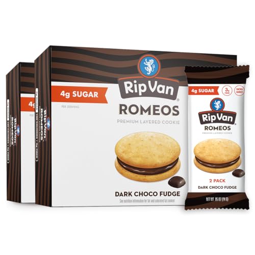 Rip Van Romeos Dark Fudge 0.85oz - 2 Packs (9 Count)