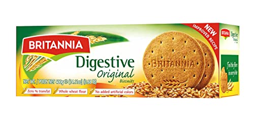 BRITANNIA Digestive Original Biscuits, 14.11oz (Pack of 1)