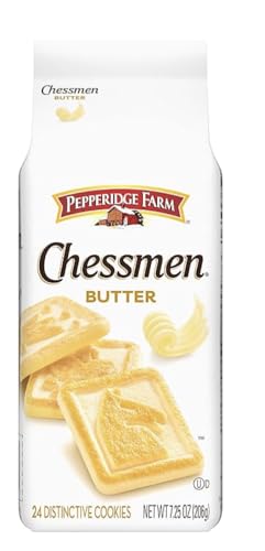 Pepperidges Farms Chessmen Butter Cookies, 7.25 OZ