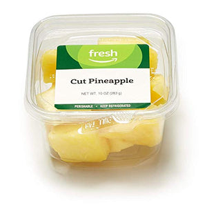 Amazon Fresh Cut Pineapple, 10 Oz