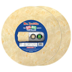 Mr. Tortilla Big Burrito Wraps, 12 Wraps