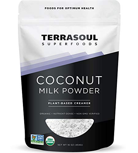 Terrasoul Superfoods Organic Coconut Milk Powder, 16 Oz