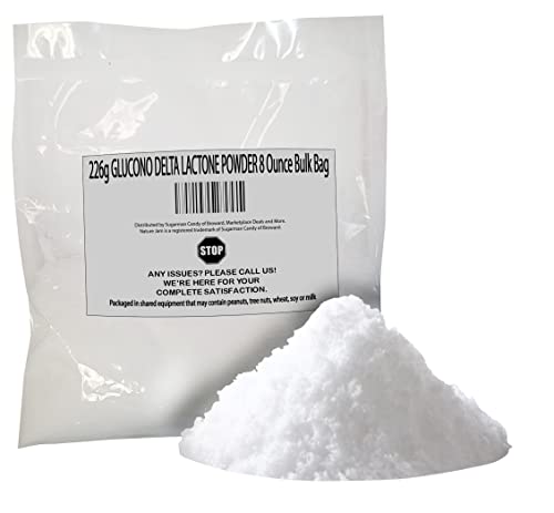 GLUCONO DELTA LACTONE POWDER 8 oz Bulk Bag