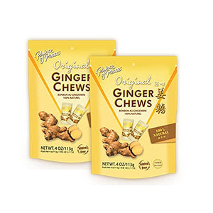 Prince of Peace Original Ginger Chews, 4 oz, 2 Pack