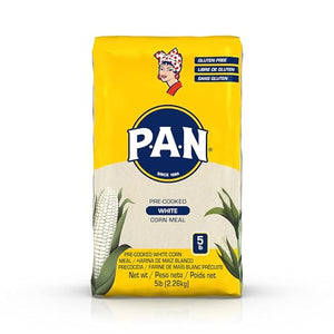 P.A.N. White Corn Meal, 5 lb