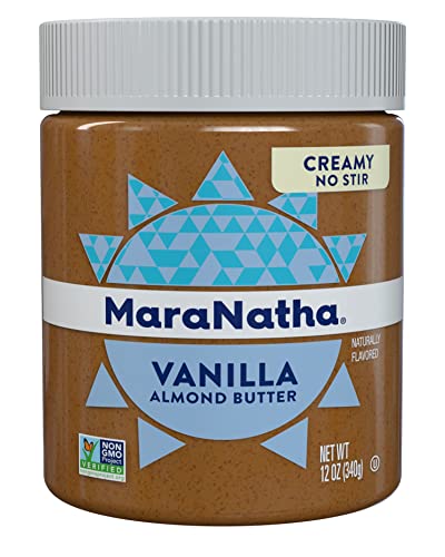 MaraNatha No Stir Creamy Vanilla Almond Butter, 12 oz