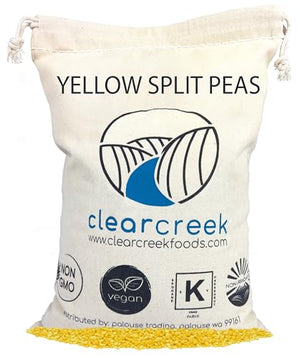 Idaho Yellow Split Peas, 4 lb Resealable Bag