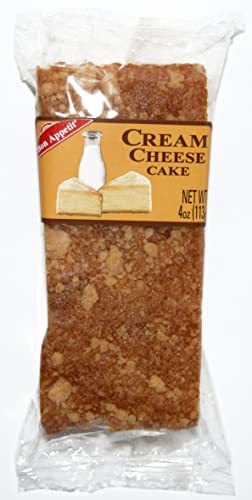 Bon Appetit Cream Cheese Bar Cake, 4 Ounce (Pack of 8)