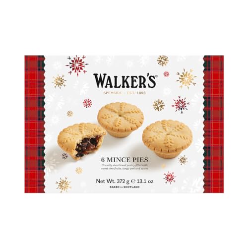 Walkers Holiday Mini Mincemeat Tarts, 6 Pieces