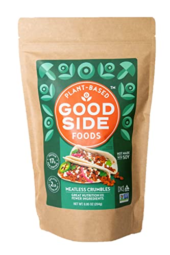 Goodside Foods Plant-based Meatless Crumbles, 17g Protein