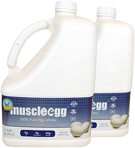 2 Gallons MuscleEgg Liquid Egg Whites (Cage-Free)