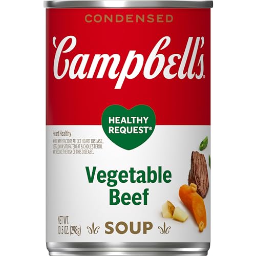 Campbell's Condensed Healthy Request Vegetable Beef Soup, 10.5 oz