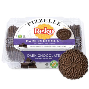 Reko Pizzelle Italian Style Waffle Cookie, Chocolate, 7 oz