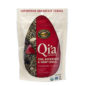 Nature's Path Qi'a Superfood Cranberry Vanilla Cereal Topper