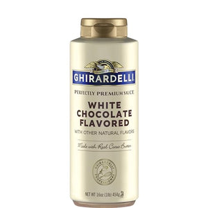 Ghirardelli White Chocolate Flavored Sauce, 16 oz