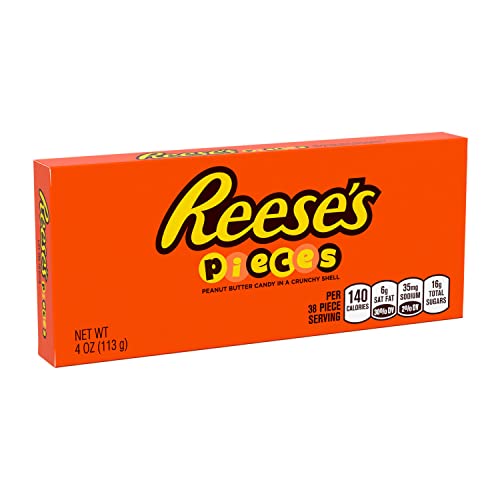 REESE'S PIECES Peanut Butter, Easter Candy - 4 oz, 12 Count