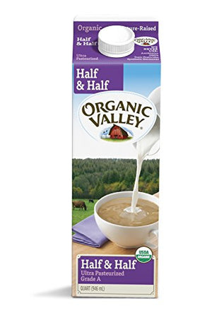 Organic Valley Ultra Pasteurized Organic Half & Half, 32 oz