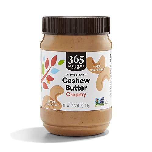 365 by Whole Foods Market, Creamy Cashew Butter, 16 Oz