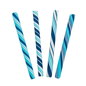 Winter Colored Hard Candy Cane Sticks (80 pieces)