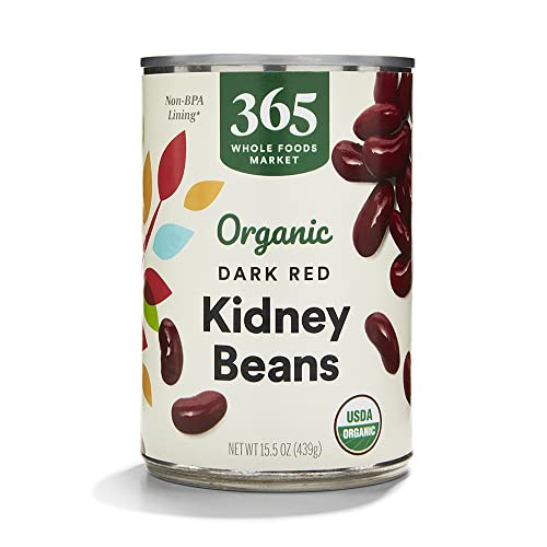 365 by Whole Foods Market, Organic Dark Red Kidney Beans, 15.5 oz