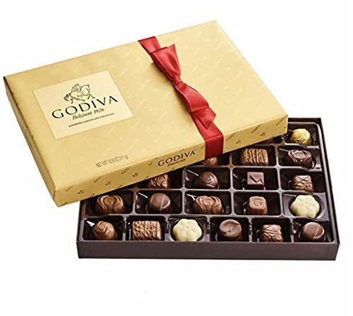 Godivas Belgium Goldmark Assorted Chocolate, 10.9 OZ