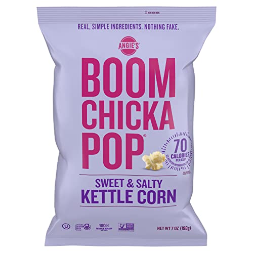 Angie's Boomchickapop, Sweet And Salty Kettle Corn, 7 Oz