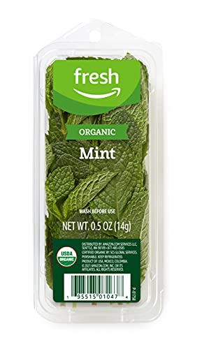 Amazon Fresh Brand, Organic Mint, 0.5 Oz