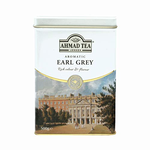 Ahmad Tea Earl Grey Loose Tea, Ceylon Caddy, 17.6 oz