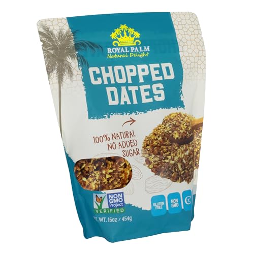 Royal Palm Chopped Dates, 16oz, No Added Sugar