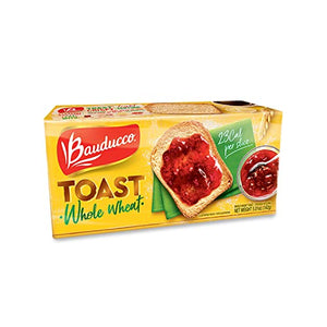 Bauducco Whole Wheat Toast, 5.00 oz