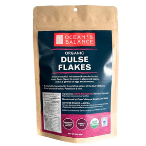 Ocean’s Balance Organic Dulse Flakes, 3oz Bag