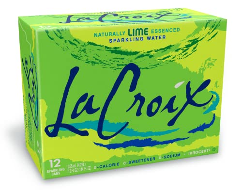 LaCroix Lime Sparkling Water, 12 oz (12-Pack)