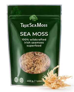 TrueSeaMoss Sea Moss Raw - 1 Pound