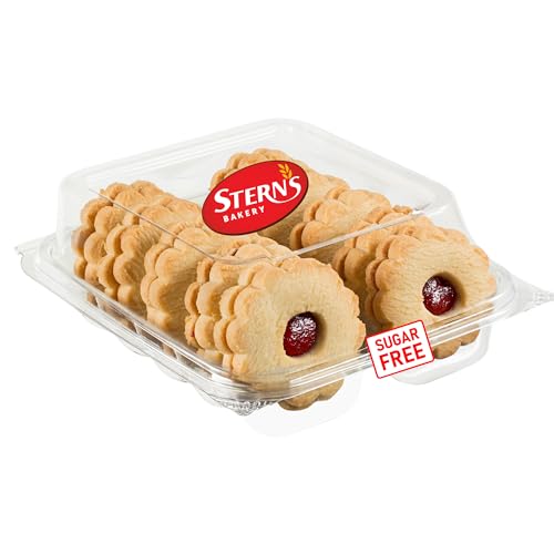 Sugar Free Strawberry Filled Linzer Tart Cookies, 10 Count