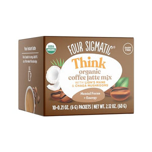 Mushroom Coffee Latte by Four Sigmatic, 10 Count