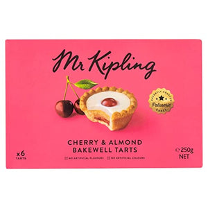 Mr Kipling Cakes Cherry Bakewells, 6 Pack