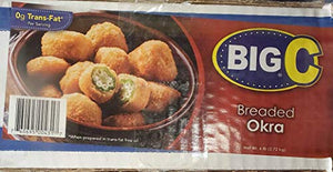 Big C Breaded Okra Frosted, 6 lbs