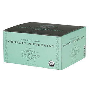 Harney & Sons Organic Peppermint Tea 1.76oz (50 Bags)