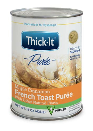 Thick-it Puree Maple Cinnamon French Toast, 15oz (Pack of 12)