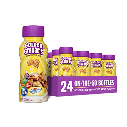 Carnation Breakfast Essentials Golden Grahams, 8 FL OZ (Pack of 24)