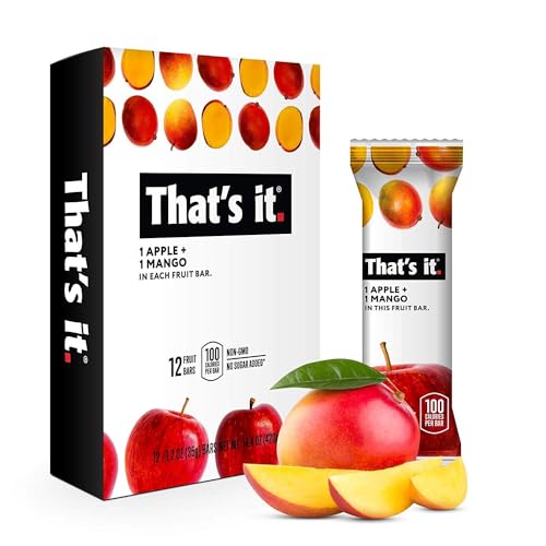 That's it Apple + Mango Fruit Bar, Pack of 12