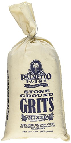 Palmetto Farms Mixed Yellow and White Stone Ground Grits 2 lb