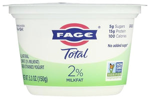 FAGE Total Greek Yogurt, 2% Plain, 5.3 oz