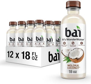 Bai Antioxidant Infused Water, Molokai Coconut, 12 Pack