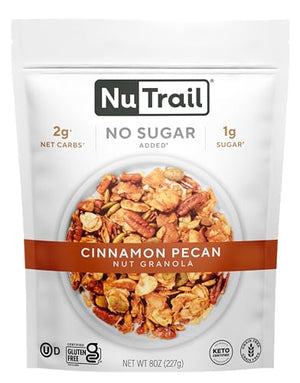 NuTrail Nut Granola Cereal, Cinnamon Pecan, 8 oz