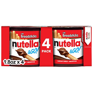 Nutella & GO! 4 Pack, 1.9 Oz Each