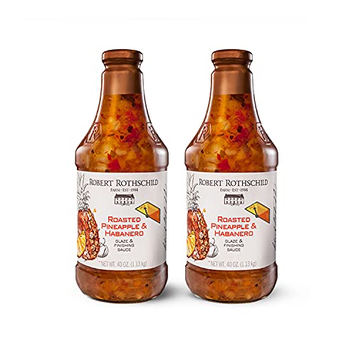 Robert Rothschild Roasted Pineapple & Habanero Sauce, 40 Oz