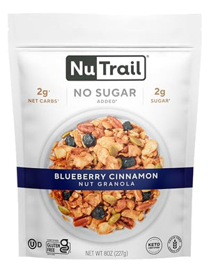 NuTrail Nut Granola Cereal, Blueberry Cinnamon, 8 oz