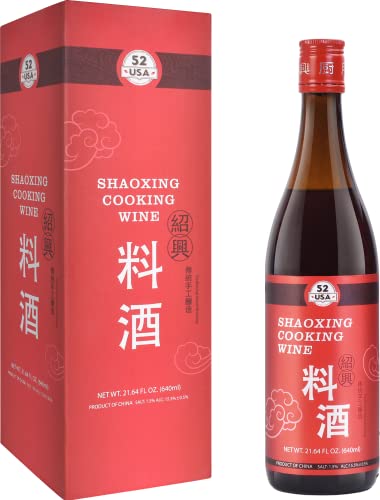 52USA Shaoxing Cooking Wine, 21.64oz